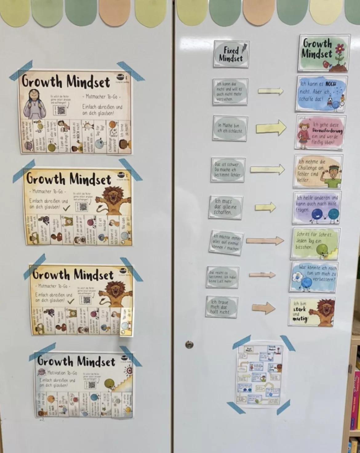 Bild in der Beschreibung des Unterrichtsmaterials Growth Mindset To-Go - Mutmacher Wachstumsdenken FREEBIE von Doodleteacher #3