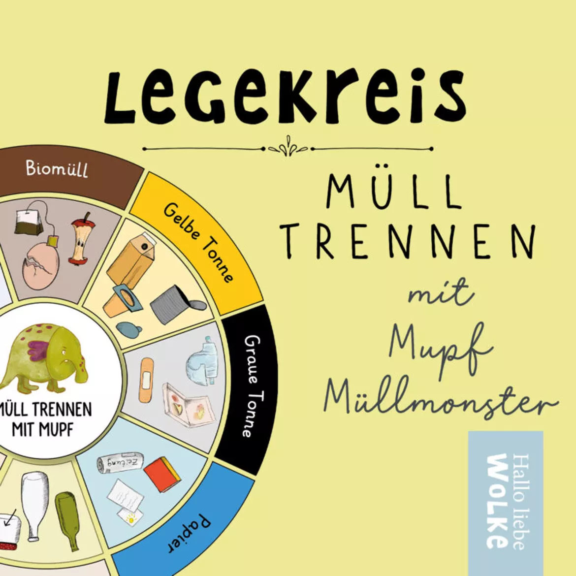 Bild in der Beschreibung des Unterrichtsmaterials Mupf das Müllmonster - Eine Geschichte zum Umweltschutz von Wilma Wochenwurm #2