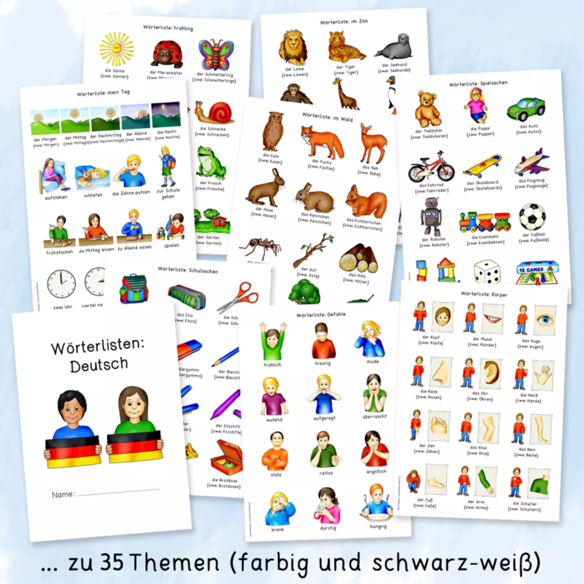 Bild in der Beschreibung des Unterrichtsmaterials Apprendre l