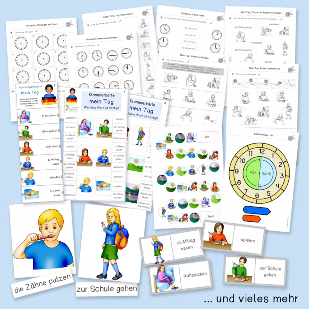 Bild in der Beschreibung des Unterrichtsmaterials Apprendre l