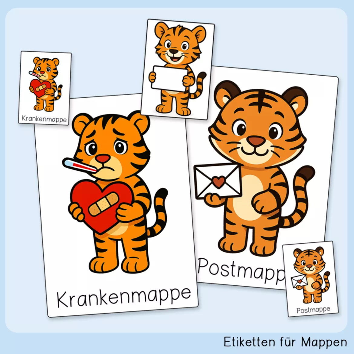 Bild in der Beschreibung des Unterrichtsmaterials Tigerklasse (Classroom management, Komplettpaket) von Grundschulatelier #5