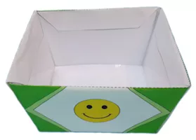 Bild in der Beschreibung des Unterrichtsmaterials Aufbewahrungskorb / Geschenkkorb - vielfältige Bastelvorlagen von Kängis Lernwelt #1