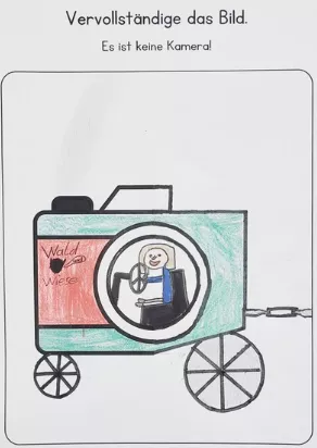 Bild in der Beschreibung des Unterrichtsmaterials XXL - Think Outside The Box - Es ist kein... 50x Weitermalbilder von CarosClass #1