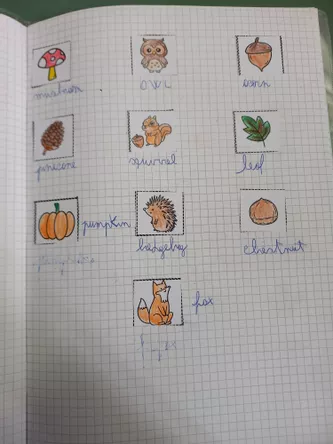 Bild in der Beschreibung des Unterrichtsmaterials Welcome Autumn - attività per iniziare la terza von MaestraJoy #1