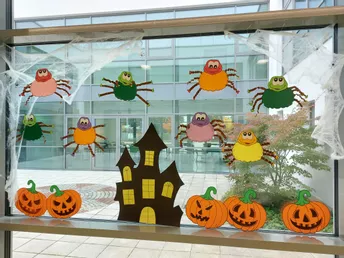 Bild in der Beschreibung des Unterrichtsmaterials Halloween Spinne Bastelvorlage Incy Wincy Spider von Wolkenland.Graphics #1