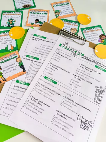 Bild in der Beschreibung des Unterrichtsmaterials St. Patrick´s Day | Reading | Lesetext von ms.doubtfire #2