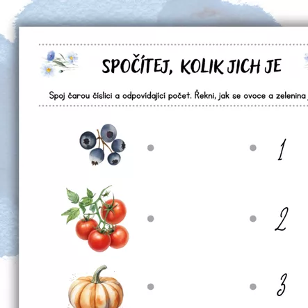 Bild in der Beschreibung des Unterrichtsmaterials Zdarma - Pracovní listy pro předškoláky von Malulu For Kids #6