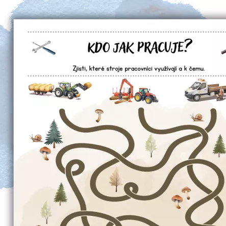 Bild in der Beschreibung des Unterrichtsmaterials Zdarma - Pracovní listy pro předškoláky von Malulu For Kids #4