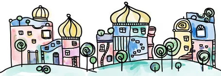 Bild in der Beschreibung des Unterrichtsmaterials Künstler Hundertwasser malen - Kunst Materialpaket (auch fachfremd) von Doodleteacher #1