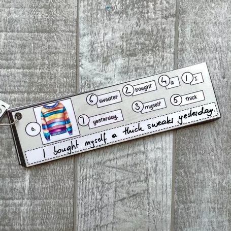 Bild in der Beschreibung des Unterrichtsmaterials Jumbled Sentences zum Thema Autumn Lerntheke von moreTeacher #2