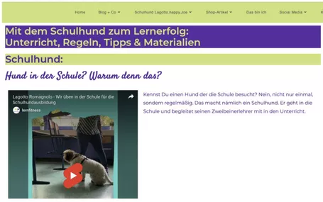 Bild in der Beschreibung des Unterrichtsmaterials Materialpaket Schulhund: Regeln, Arbeitsmaterial, Klassenraum von Lernfitness #3