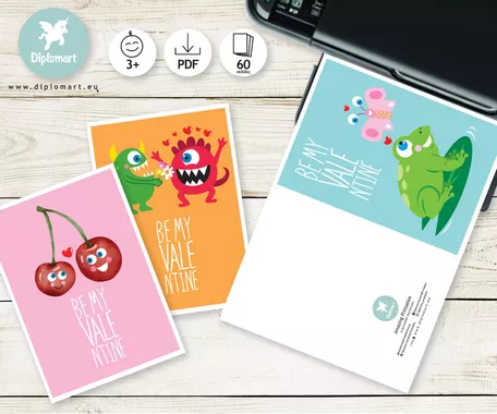 Bild in der Beschreibung des Unterrichtsmaterials BE MY VALENTINE PACK von Diplomart #3