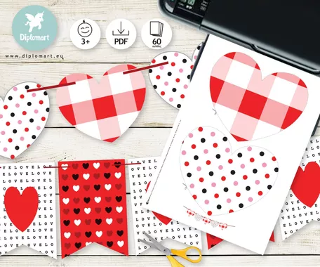 Bild in der Beschreibung des Unterrichtsmaterials BE MY VALENTINE PACK von Diplomart #5