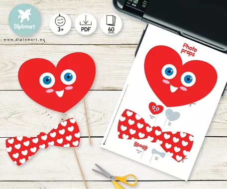 Bild in der Beschreibung des Unterrichtsmaterials BE MY VALENTINE PACK von Diplomart #6