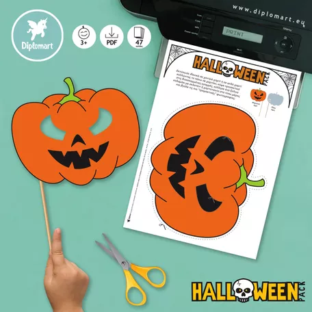 Bild in der Beschreibung des Unterrichtsmaterials HALLOWEEN PACK von Diplomart #4