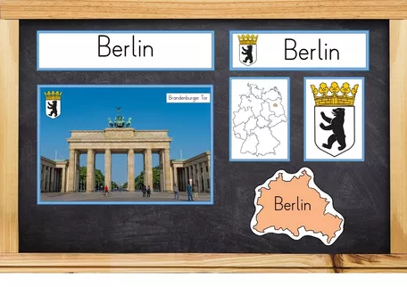 Bild in der Beschreibung des Unterrichtsmaterials Deutschland und Bundesländer - Bildkarten mit Sehenswürdigkeiten von Odd Bird & Company #4
