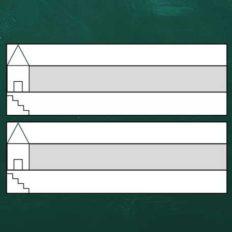 Bild in der Beschreibung des Unterrichtsmaterials Lineatur für die Tafel - 1. Klasse von FreuleinBerg #2