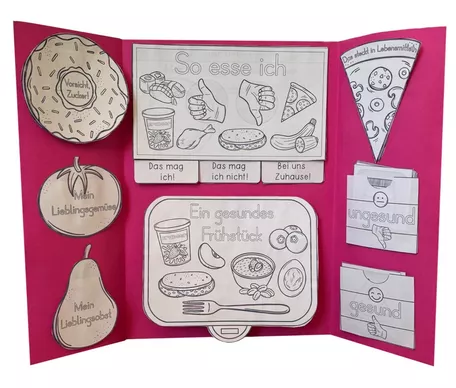 Bild in der Beschreibung des Unterrichtsmaterials Komplettpaket - Gesunde Ernährung und Obst & Gemüse von Odd Bird & Company #1