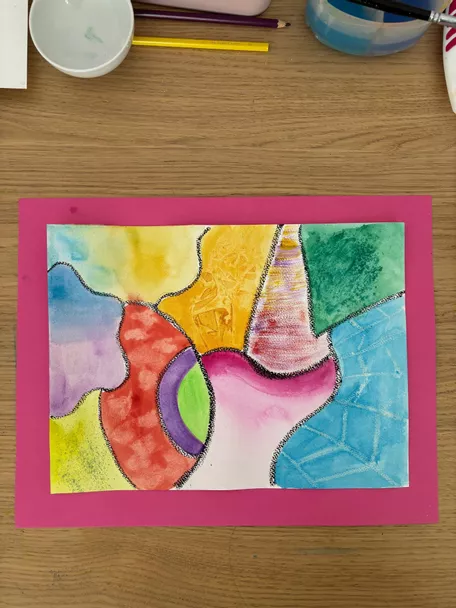 Bild in der Beschreibung des Unterrichtsmaterials Kunst - Wasserfarben - Techniken - Mein Farbkasten und seine Möglichkeiten - mit Smartboard-Präsentation von Odd Bird & Company #1