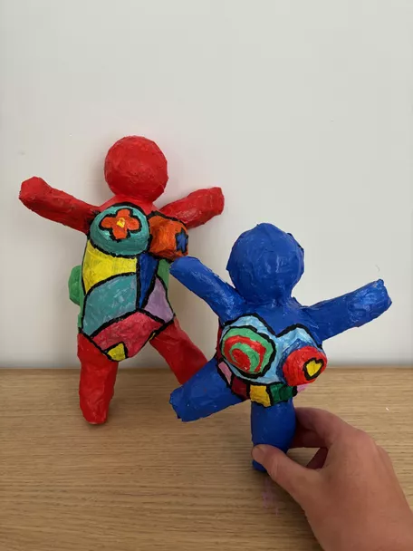 Bild in der Beschreibung des Unterrichtsmaterials Komplettpaket - Niki de Saint Phalle - Nana - 2 Kunstprojekte und Flipbook von Odd Bird & Company #1