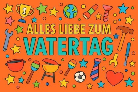 Bild in der Beschreibung des Unterrichtsmaterials Vatertag: Ausmalbilder von Lehrerin mit Herz #3