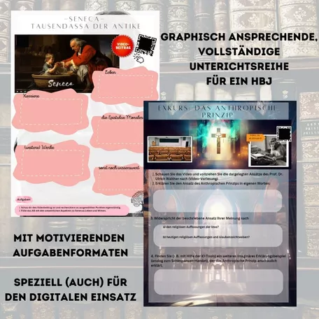 Bild in der Beschreibung des Unterrichtsmaterials Seneca epistulae morales (vollständige, motivierende Unterrichtsreihe) von RepetitioDigitalis #2
