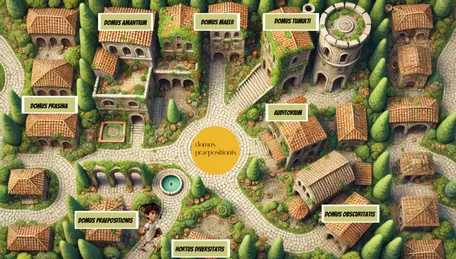 Bild in der Beschreibung des Unterrichtsmaterials Vocabulatium (Grundwortschatz Escape Latein) von RepetitioDigitalis #1