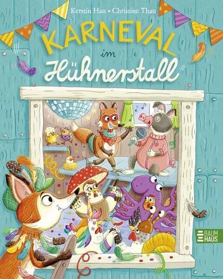 Bild in der Beschreibung des Unterrichtsmaterials Lesebegleitheft: Karneval im Hühnerstall (Klasse 2) von Janetti #1