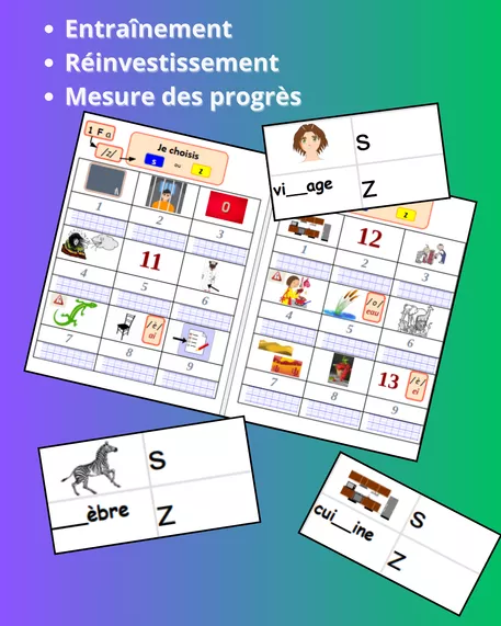 Bild in der Beschreibung des Unterrichtsmaterials Quelle est la graphie la plus fréquente pour le son /z/ ? von Le cartable de Patricia #3
