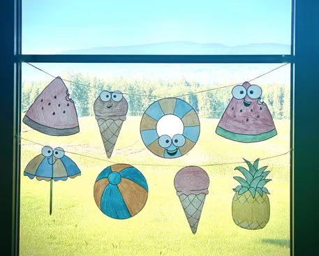 Bild in der Beschreibung des Unterrichtsmaterials Sommerdeko Klassenzimmer - 6 Motive von The Growing Firsties #3