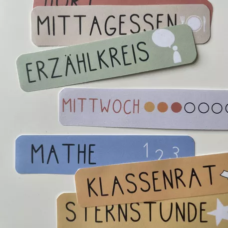 Bild in der Beschreibung des Unterrichtsmaterials Tagestransparenz - Mix-And-Match von misserena #1