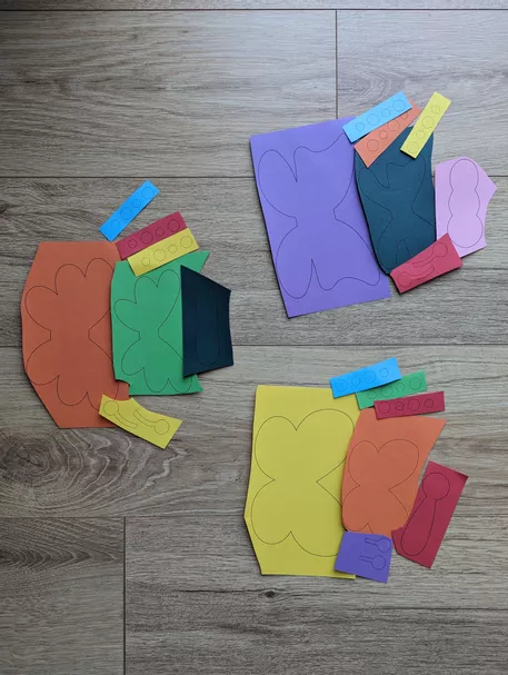 Bild in der Beschreibung des Unterrichtsmaterials Schmetterlinge basteln – Frühlings-Bastelvorlagen zum Kombinieren (Grundschule & Kindergarten) von JBC Kids #2