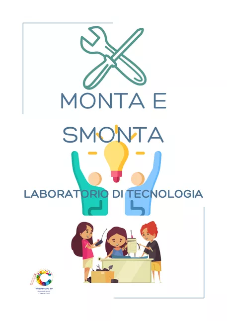 Bild in der Beschreibung des Unterrichtsmaterials Laboratorio di tecnologia monta smonta von Vita di scuola by BussolaScuola & Classe a Colori #1