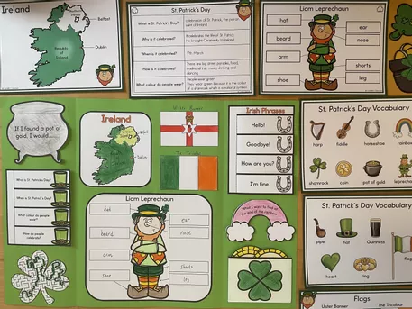 Bild in der Beschreibung des Unterrichtsmaterials St. Patrick
