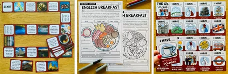 Bild in der Beschreibung des Unterrichtsmaterials THE UNITED KINGDOM - English Bundle von MyTeachingFactory #5