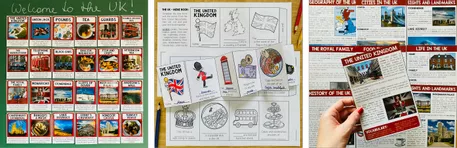 Bild in der Beschreibung des Unterrichtsmaterials THE UNITED KINGDOM - English Bundle von MyTeachingFactory #2