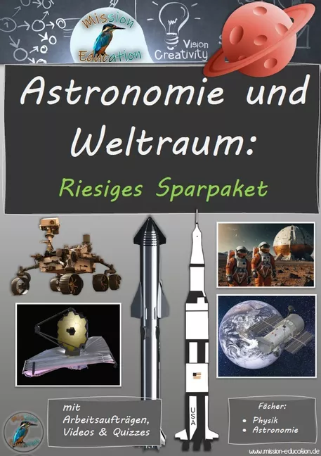 Bild in der Beschreibung des Unterrichtsmaterials Leben auf dem Mars? (Astronomie & Weltraum) von Mission Education #1