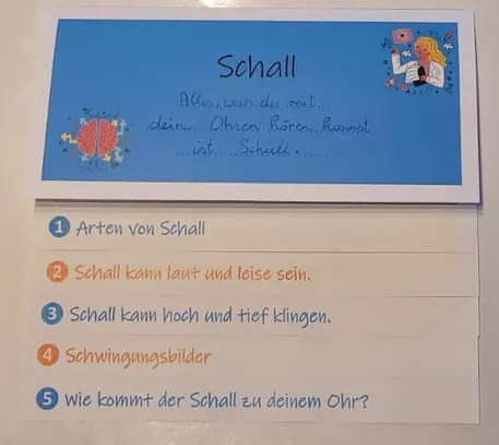 Bild in der Beschreibung des Unterrichtsmaterials Schall - Flipbook (Merkheft) mit Lösungen & Infokarten für Freiarbeit von größer.kleiner.gleich #1