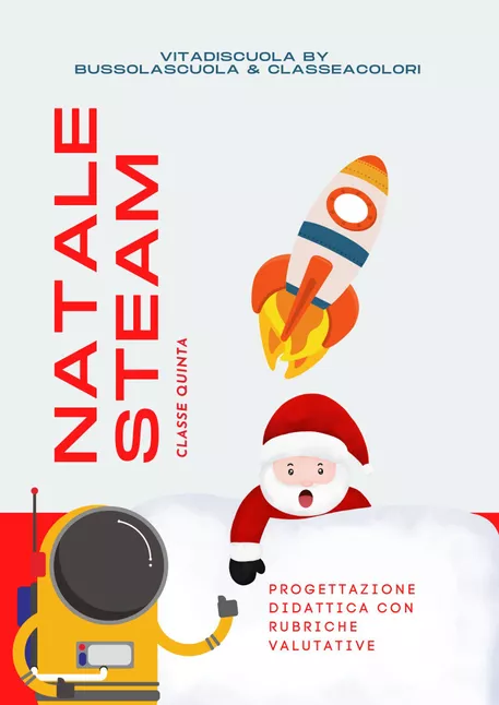Bild in der Beschreibung des Unterrichtsmaterials Natale STEAM cl 5a von Vita di scuola by BussolaScuola & Classe a Colori #1