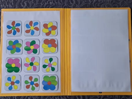 Bild in der Beschreibung des Unterrichtsmaterials Klettmappe: Blüten sortieren von Albee #2