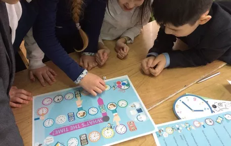Bild in der Beschreibung des Unterrichtsmaterials Time Board Game 2in1 von Language Stuff #3