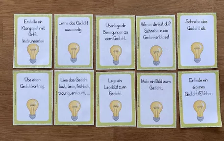 Bild in der Beschreibung des Unterrichtsmaterials Unterrichtsreihe "Elfchen" - Klasse 1-2 von Grundschulimpulse #6