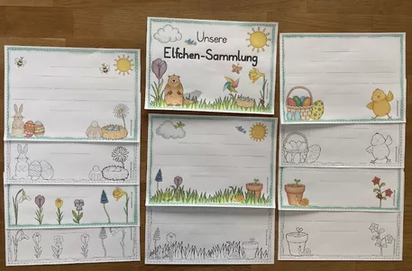 Bild in der Beschreibung des Unterrichtsmaterials Unterrichtsreihe "Elfchen" - Klasse 1-2 von Grundschulimpulse #10