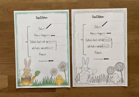 Bild in der Beschreibung des Unterrichtsmaterials Unterrichtsreihe "Elfchen" - Klasse 1-2 von Grundschulimpulse #7