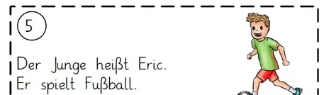 Bild in der Beschreibung des Unterrichtsmaterials Lesepass Texte, Fragen und Antworten Sport Textebene von Grubär #1
