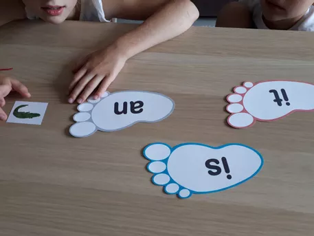 Bild in der Beschreibung des Unterrichtsmaterials Sight Word Steps von Language Stuff #3