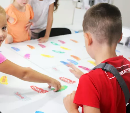 Bild in der Beschreibung des Unterrichtsmaterials Sight Word Steps von Language Stuff #2