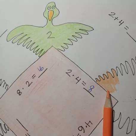 Bild in der Beschreibung des Unterrichtsmaterials Frühling Mathematik (1. Klasse) von MIAMüLLER #1