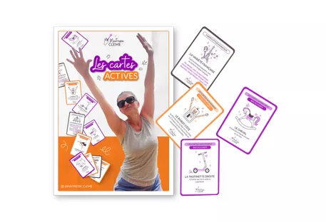 Bild in der Beschreibung des Unterrichtsmaterials LES CARTES ACTIVES - Un jeu FUN pour pimper tes pauses actives et éveiller tes élèves à la culture musicale ! von maitresse_cleme #1