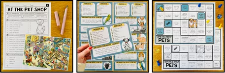 Bild in der Beschreibung des Unterrichtsmaterials PETS - English Bundle von MyTeachingFactory #4